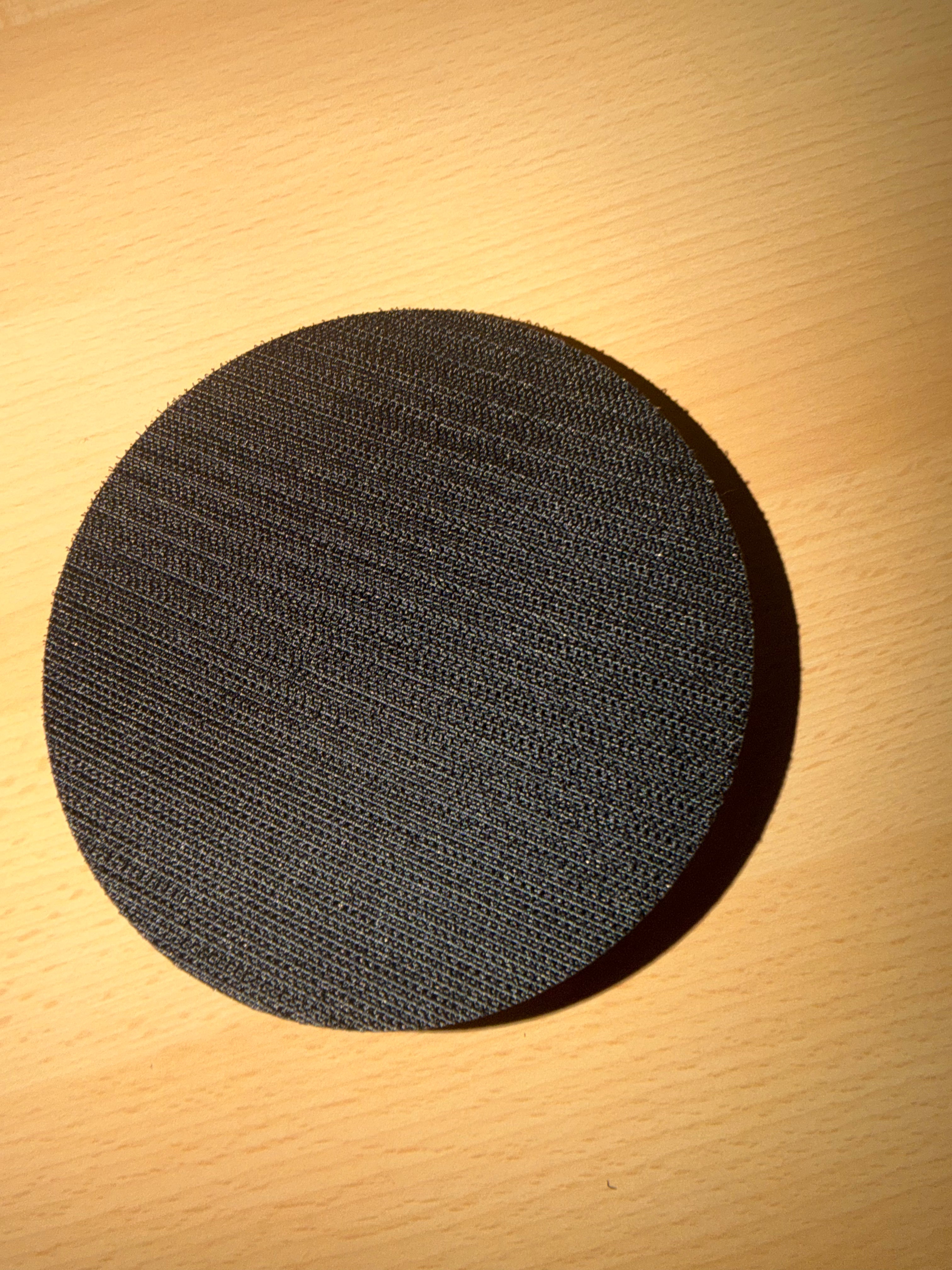 5) Sanding Pad Hook &Loop - no holes  Soft 5 ] 16 -24 Thread